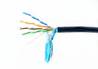 UV Resistant Outdoor FTP Bulk CAT5E Cable PE Jakcket For PC Telecommunication