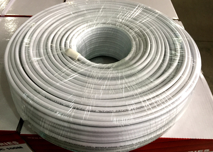 RG59+2C Siamese Coaxial Cable with Power CCS Inner Conductor Transfer Video 100m